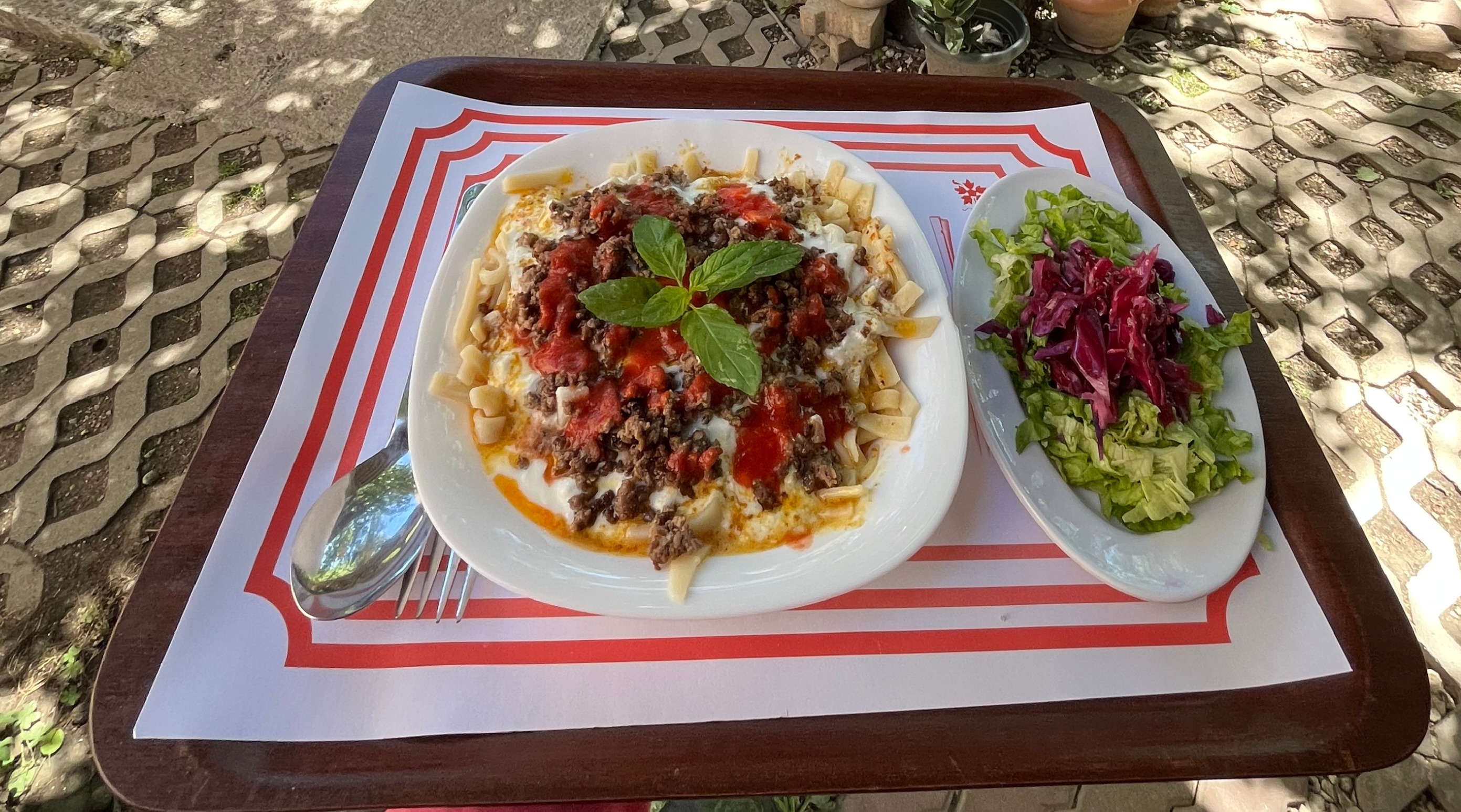 Nudeln mit Hackfleisch